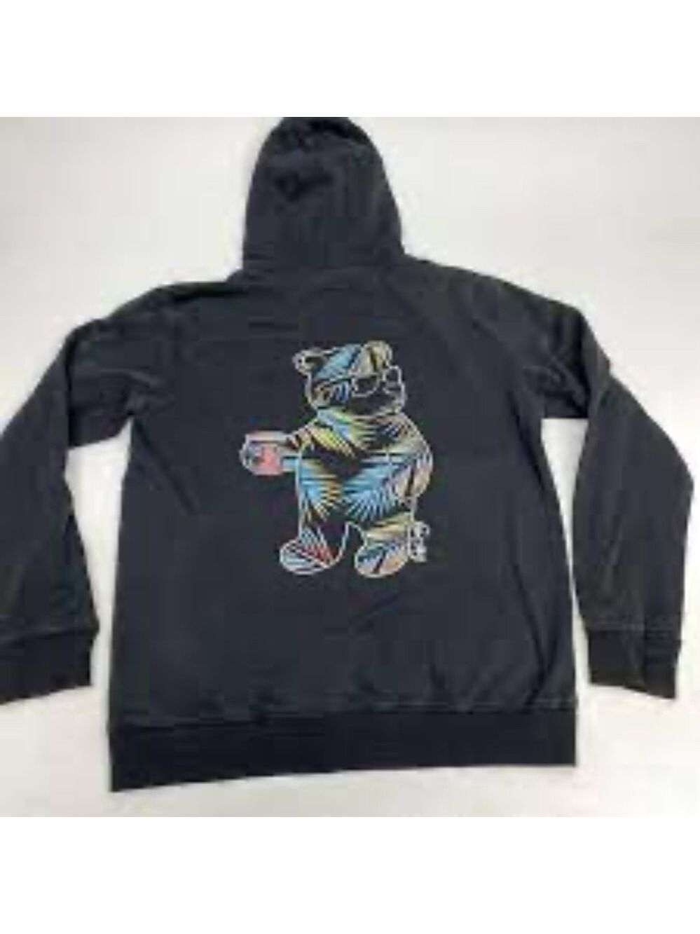 Riot Society Teddy Bear Graphic Print Hoodie